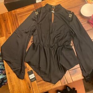 Honey Birdette Melissa Black Romper Large